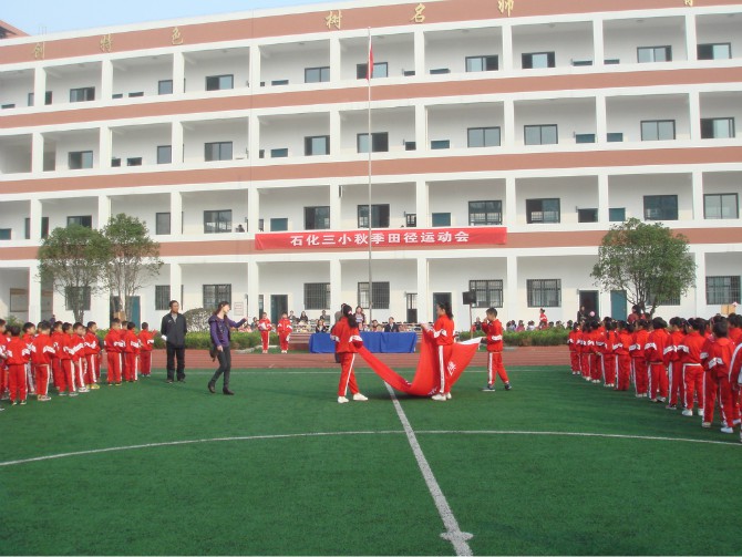 荆门市石化三小丁香花开校园掠影-专辑新闻-新